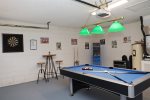 Pool Table In Garage